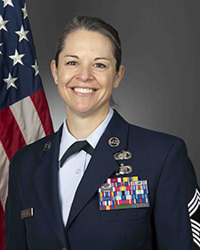 Chief Master Sgt. Samantha L. Mitchell