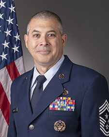 Photo of wing Command Chief