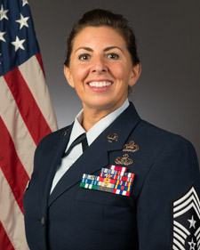 CMSgt Kelly B. Reich, Virginia State Command Chief